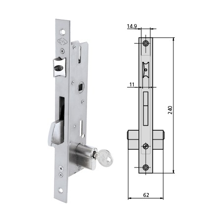 Cerradura 196V/6SC