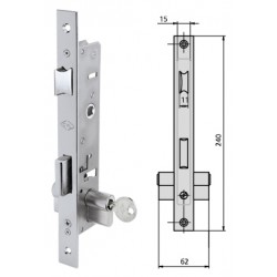 Cerradura 184/6SC